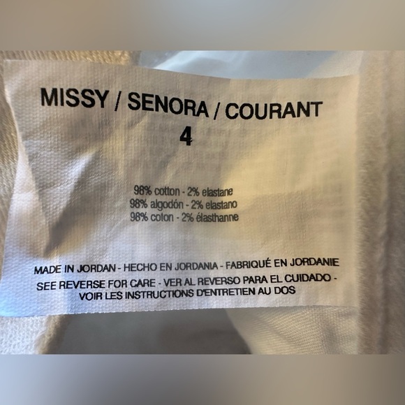 Nine West Cream Flared Pants - Picture 6 of 12